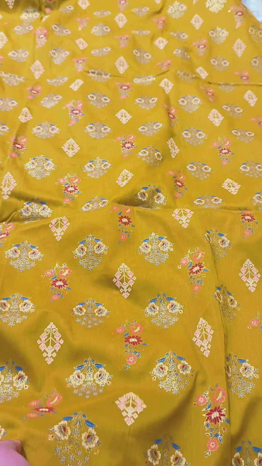 M-933   Imported Digital Giliter Pure Summer ⛱️ Lawn Same print Shirt & Trulzer 2pc