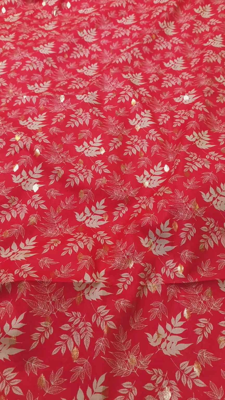 M-928  Imported Luxury Digital Zaree Bunch Pure ⛱️ Summer Lawn Same print Shirt & Truzer 2pc