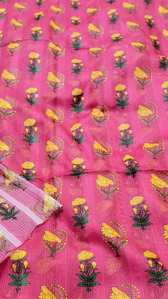 M-983  Imported Digital malmal Dorria Summer ⛱️ Lawn Same print Shirt & Trzer 2pc