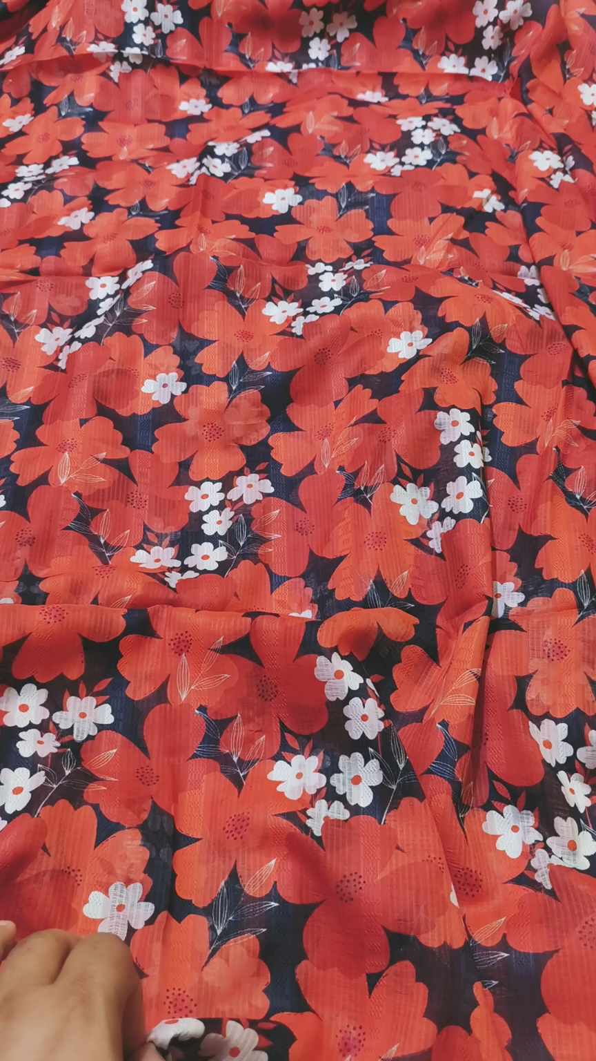 M-978  Imported Digital malmal Dorria Summer ⛱️ Lawn Same print Shirt & Trzer 2pc