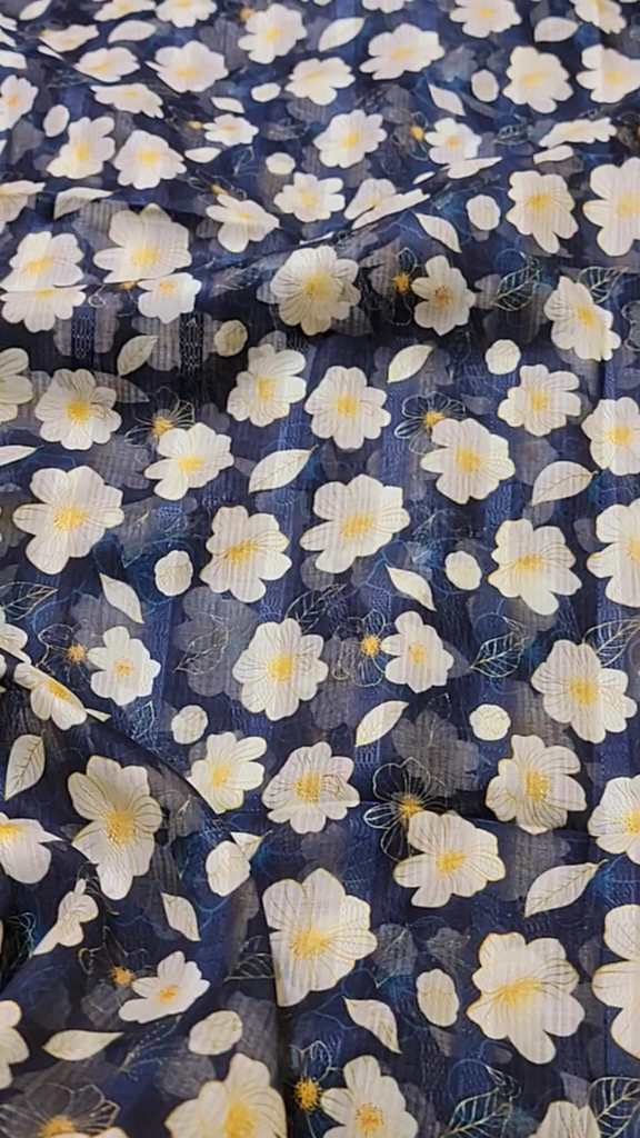 M-977  Imported Digital malmal Dorria Summer ⛱️ Lawn Same print Shirt & Trzer 2pc
