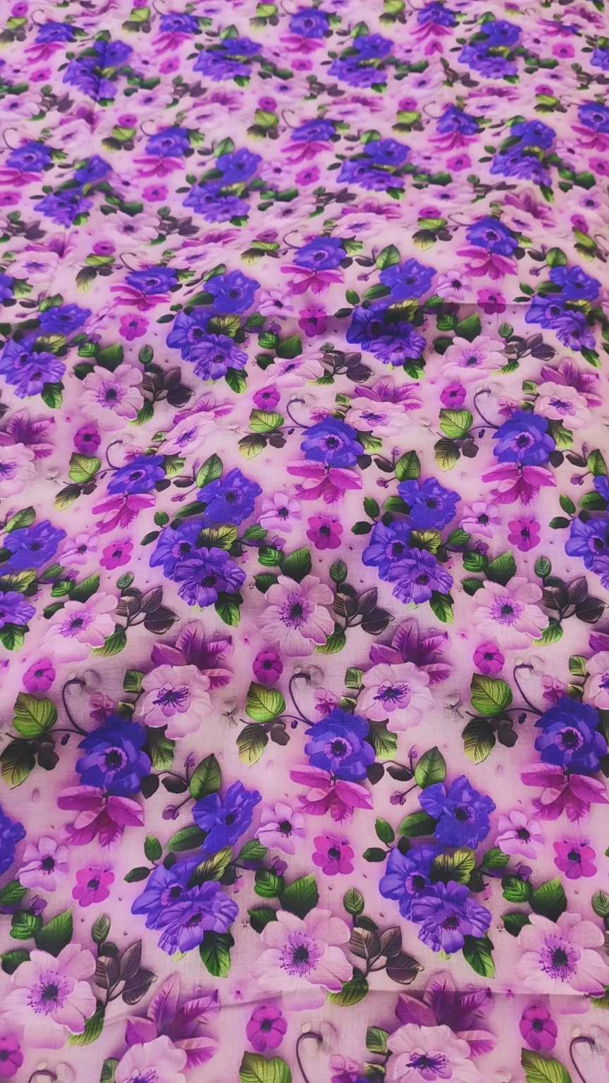 M-1011  Imported 😱3-D Pure Summer ⛱️ Lawn Same print Shirt & Trzer 2pc