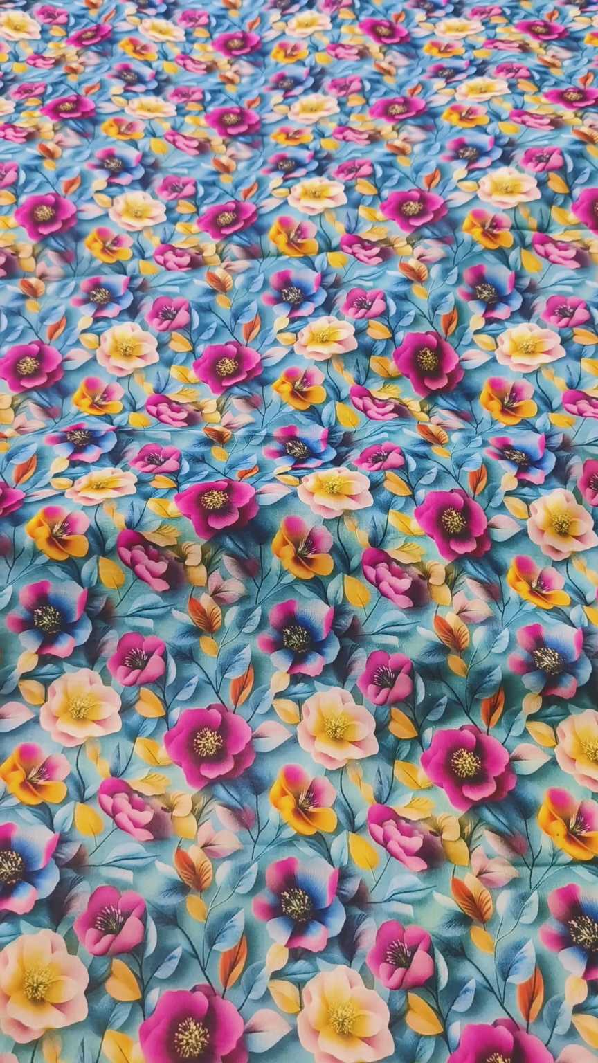 M-1010  Imported 😱3-D Pure Summer ⛱️ Lawn Same print Shirt & Trzer 2pc