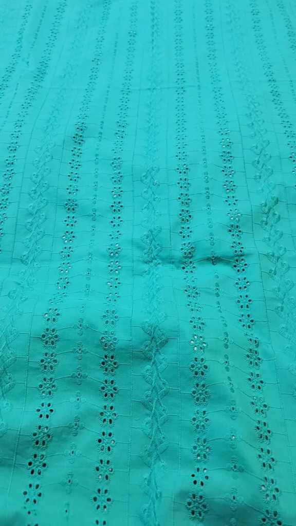 🥳 Sale Sale M-1003  Imported Shiffli Embroidery ChickenKari Pure Summer ⛱️ Lawn only Shirt