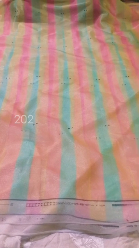 🤩 Sale Sale : M-202  (2pc) Imported Fancy suit (Roll main Cutting k last main jo suit bachta hai Jin ka weight 100kg se kam hoga un ka bane ga es liye noqsan main dy rha hain
