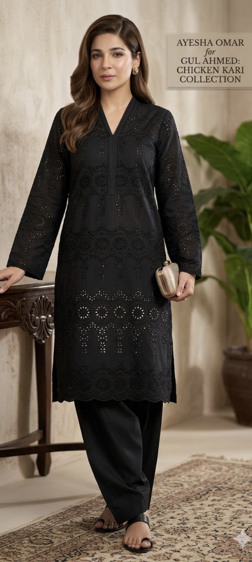 🥳 Sale Sale M-326  Rs.1650 Imported Shiffli ChickenKari Embroidery Pure Summer 🏝️ Lawn Shirt
