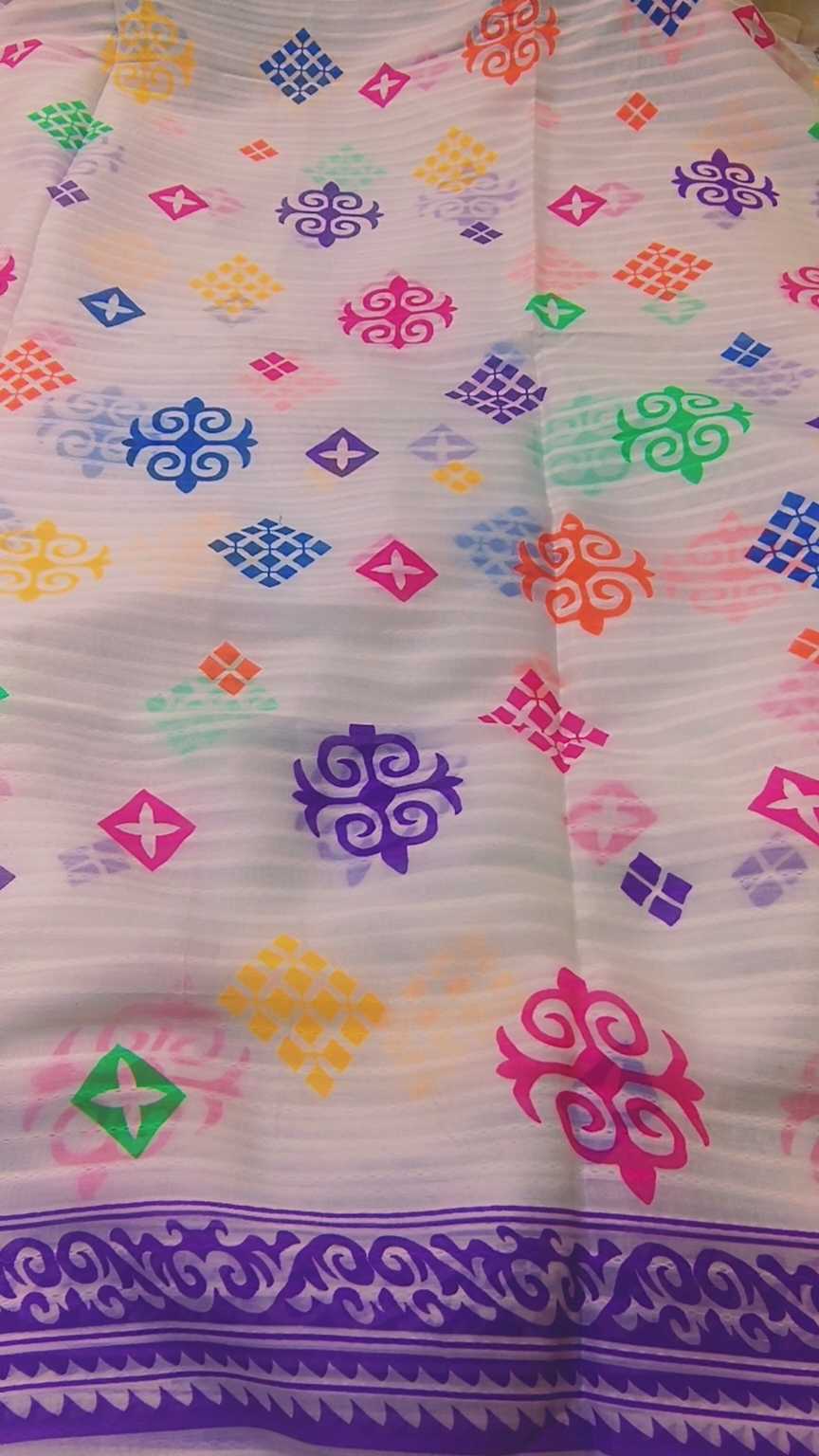 🥳 Sale Sale M-403  Rs.1590  Imported Digital Dorria Hi-Lighter Color Same print Shirt & Truzer 2pc