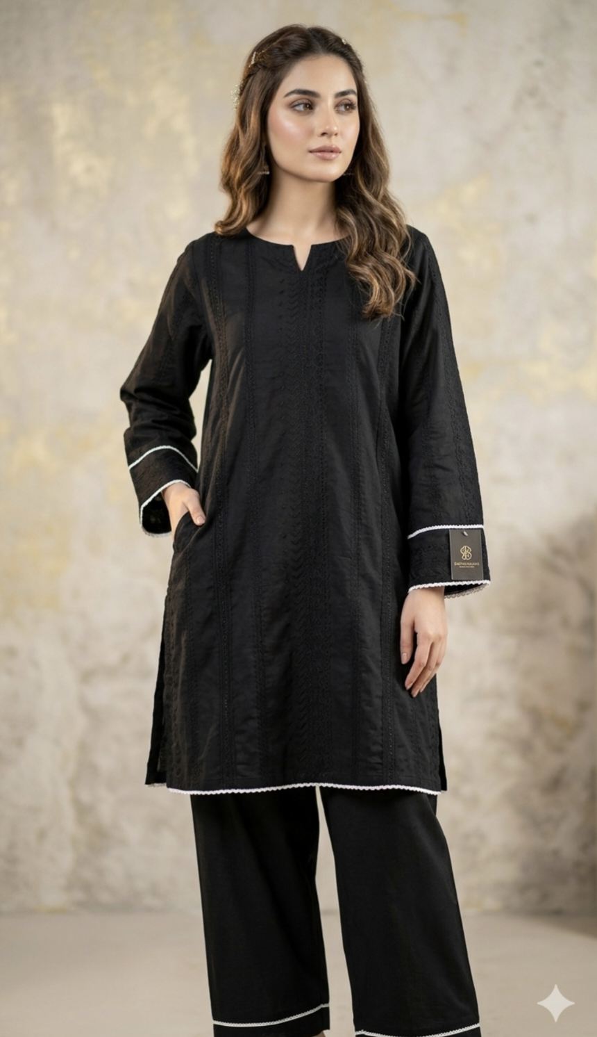 🥳 Sale Sale M-470  Rs.1650  Imported Shiffli ChickenKari Embroidery Print in Swiss Summer 🏝️ Lawn Shirt