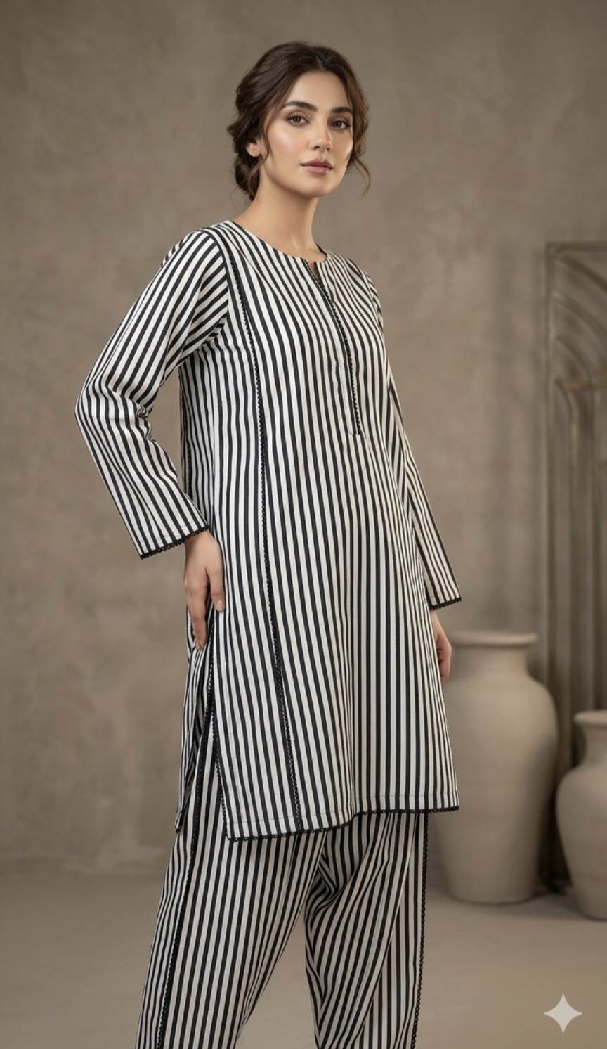 🥳 Big Sale M-475  Rs.1250 Imported Franky Design Cotton Stuff  Same print Shirt & Truzer 2pc