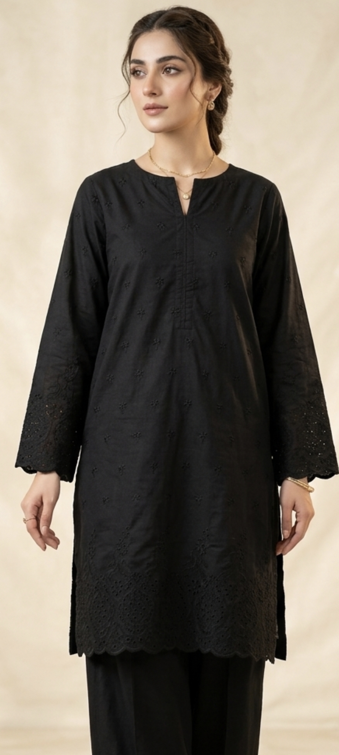 🥳 Sale Sale M-600  Rs.1550 Imported 3-D Shiffli ChickenKari Embroidery Pure Summer 🏝️ Lawn Shirt -