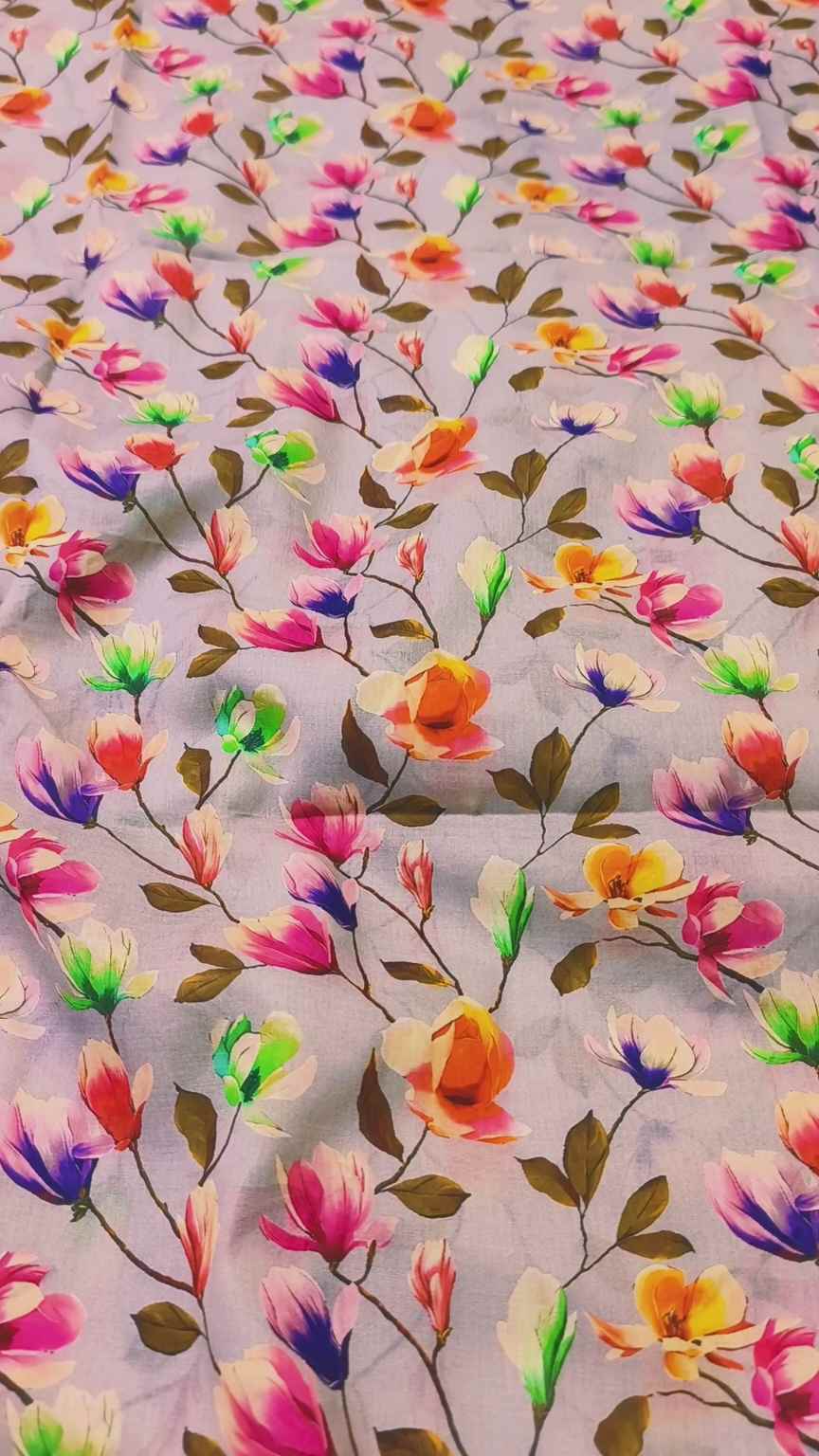 Sale Sale M-616. Rs.1490  Imported Digital Pure Summer ⛱️ Lawn Same print Shirt & Trzer 2pc