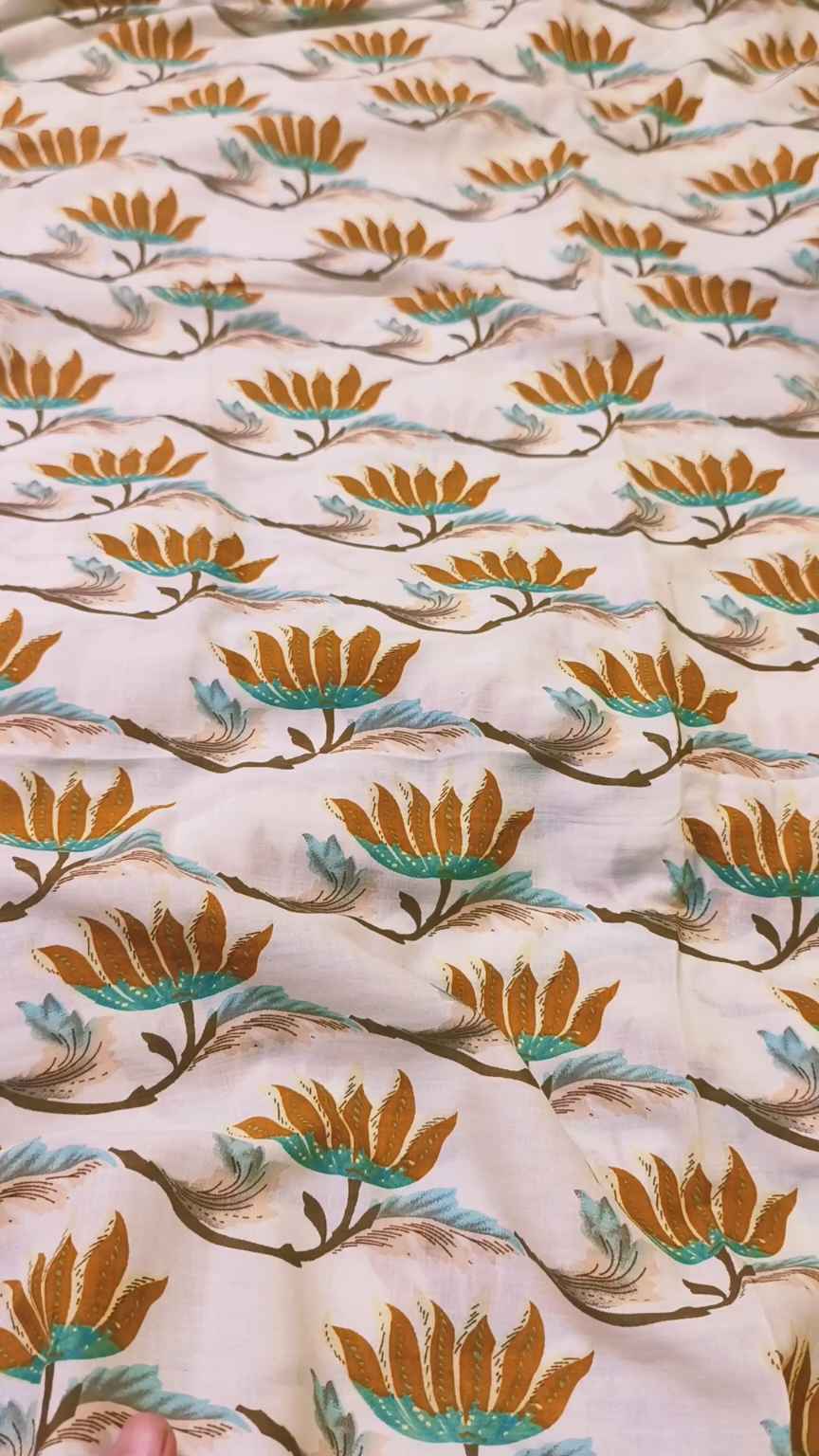 🥳 Big Sale  Sale M-654.  Rs.1150 Imported Soft Cotton Lawn Same print Shirt & Trouser 2pc