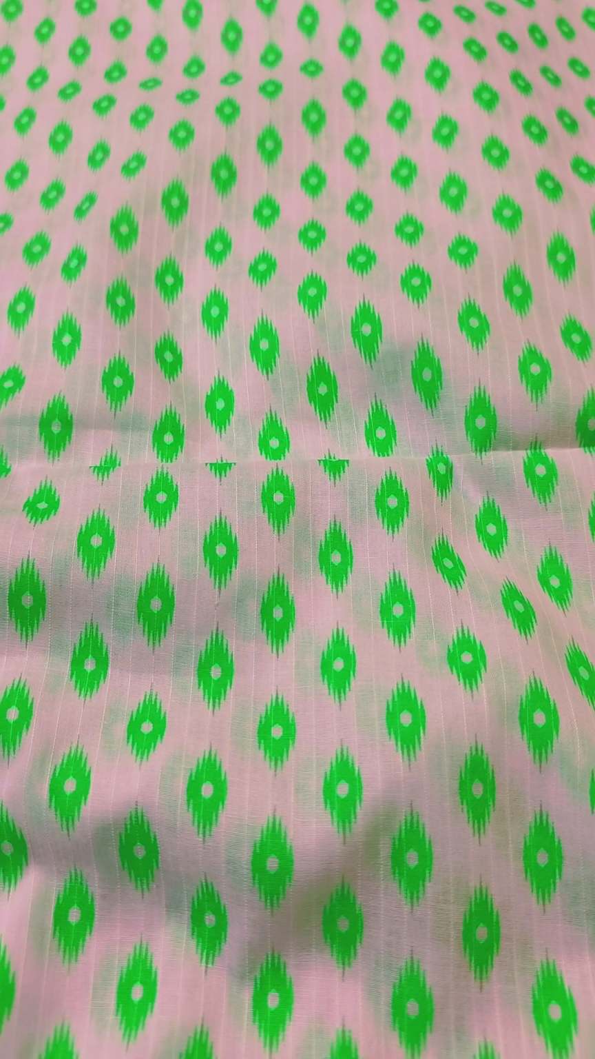 🥳 Sale Sale M-692  Rs.1590 Imported Digital Bana Dorria Hi-Lighter Color pure Summer Lawn Same print Shirt & Truzer 2pc