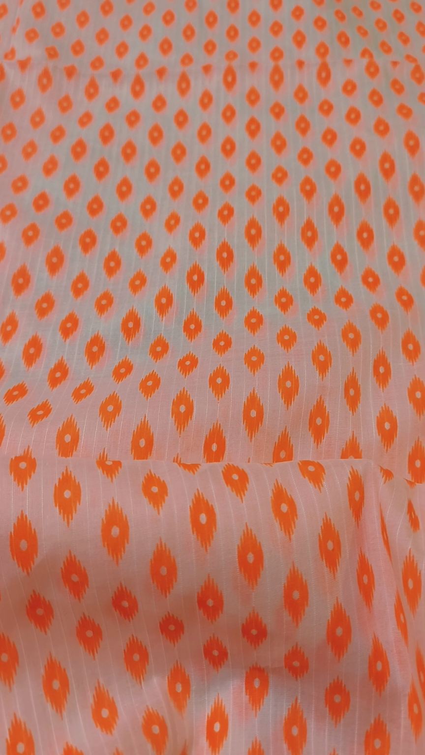 🥳 Sale Sale M-690  Rs.1590 Imported Digital Bana Dorria Hi-Lighter Color pure Summer Lawn Same print Shirt & Truzer 2pc