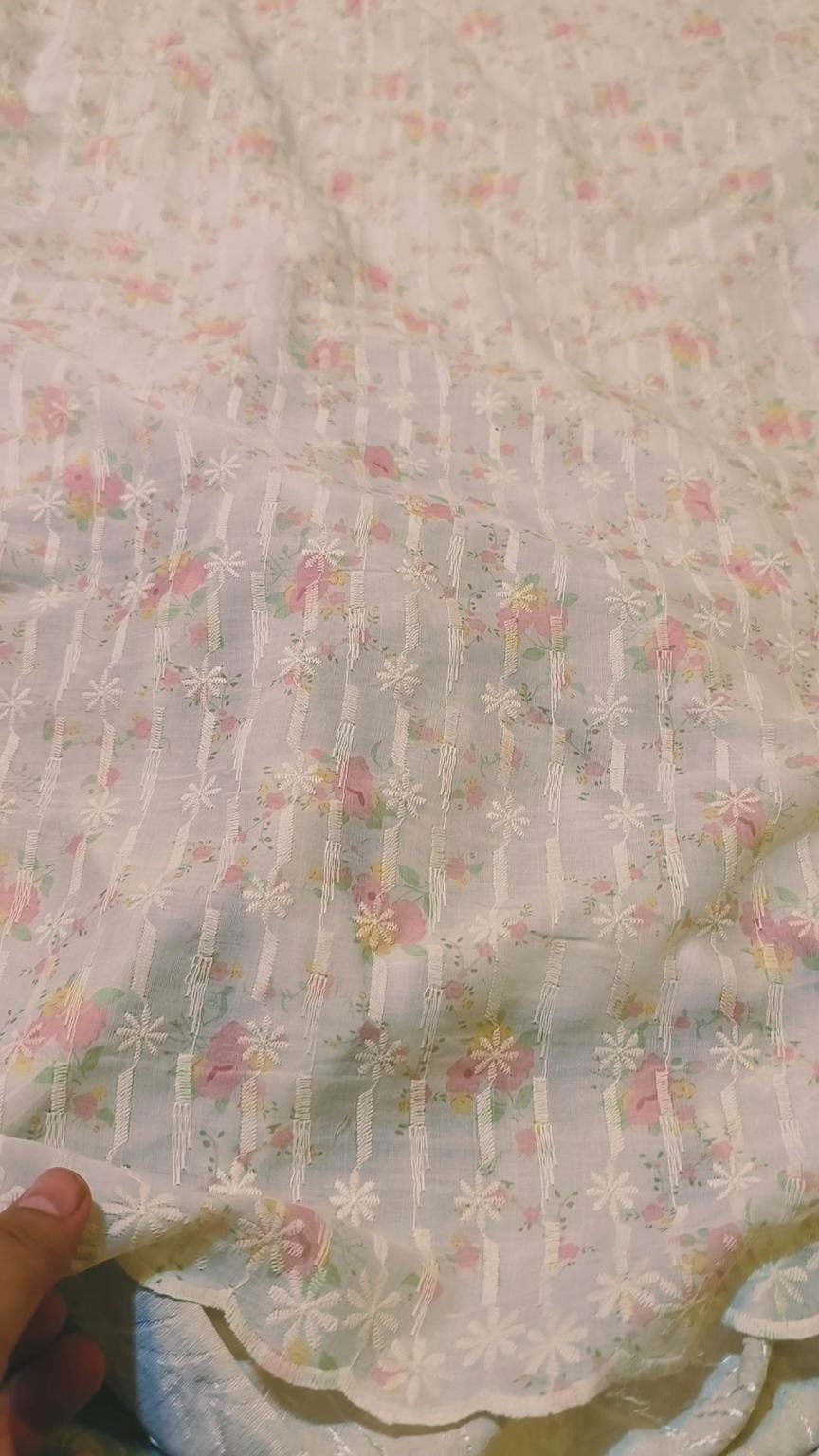 🥳 Sale Sale M-772 Rs.1490 Imported Most Luxurious Embroidery In Lawn Stuff shirt