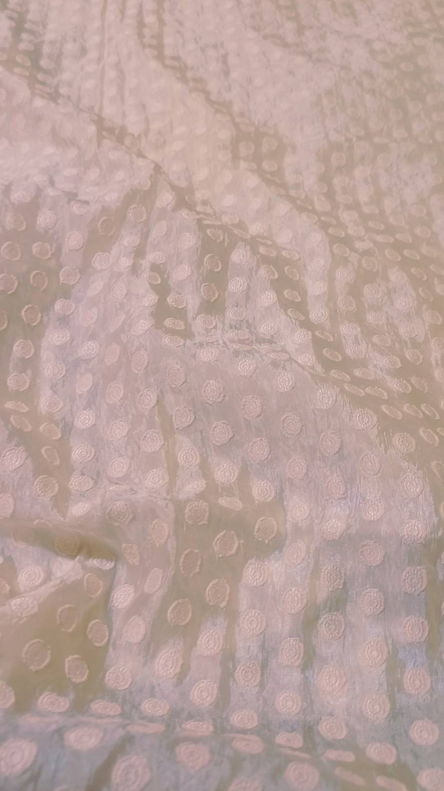 🥳 Sale Sale M-770  Rs.1190 Imported Silky Broshia 3-D Dot Stuff Same print Shirt & Truzer 2pc