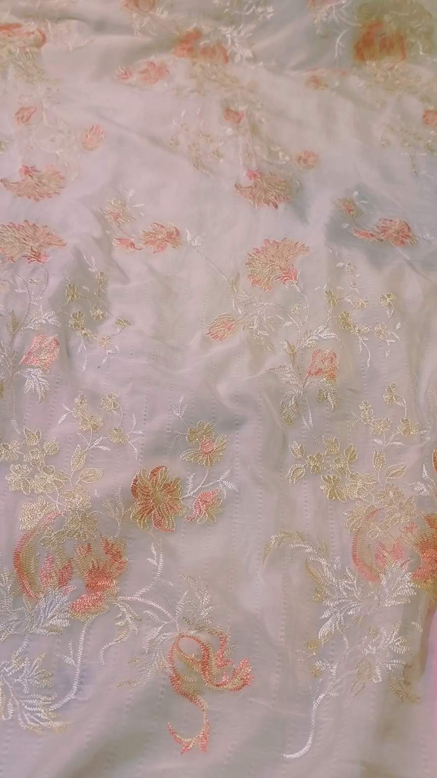 🥳Big Sale M-765  Rs.1090    Imported hi quality Embroidery in Georgette Shirt