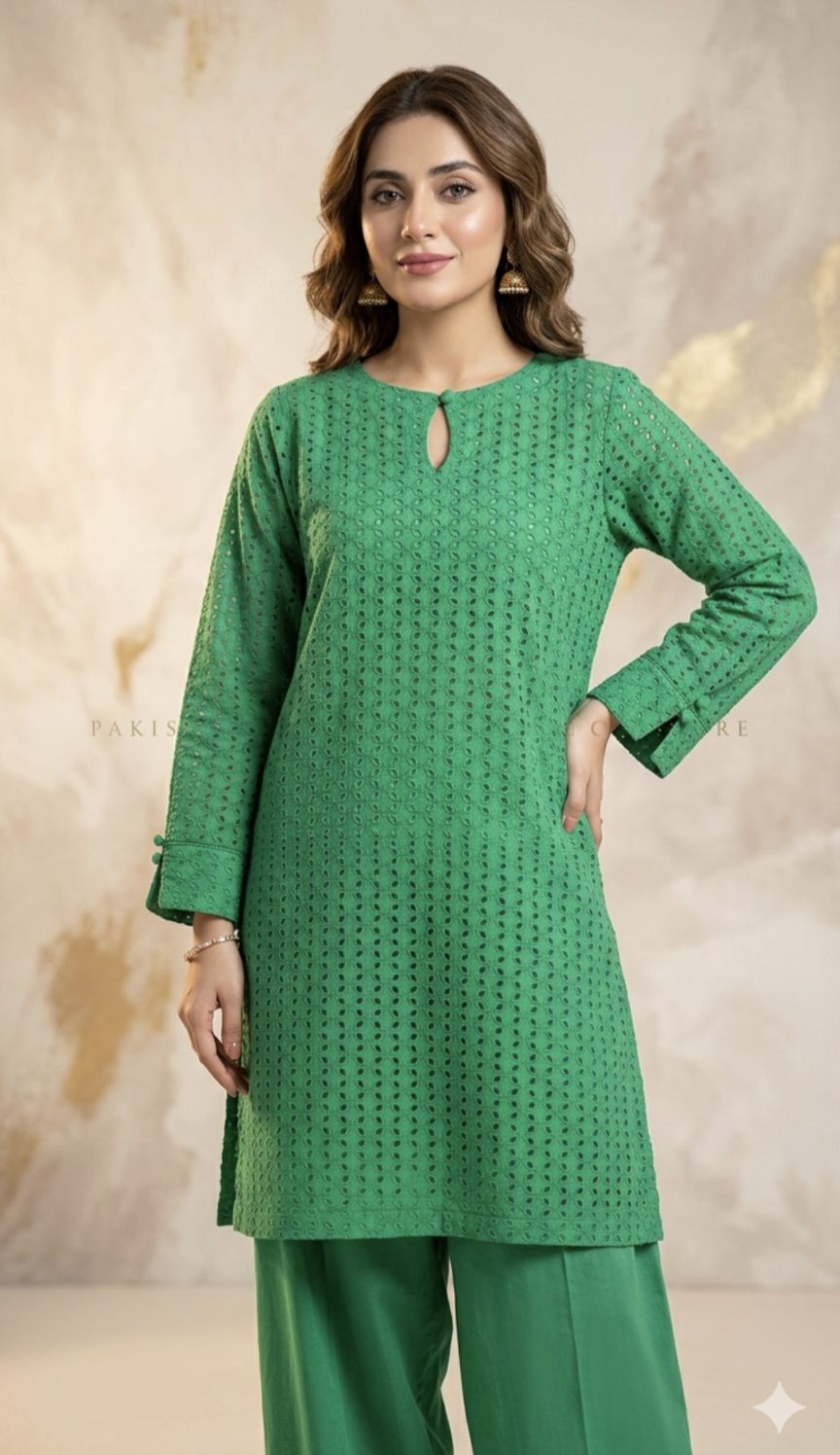 🥳Big Sale M-773  .Rs.1490   Imported Most Luxurious Pure  Lawn Boaing ChickenKari Embroidery Shirt
