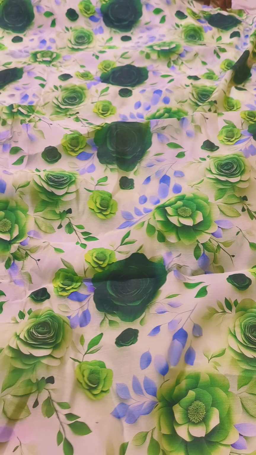 M-1079 Imported Digital Korean Shimray summer ⛱️ Silk same print Shirt & Truzer 2pc