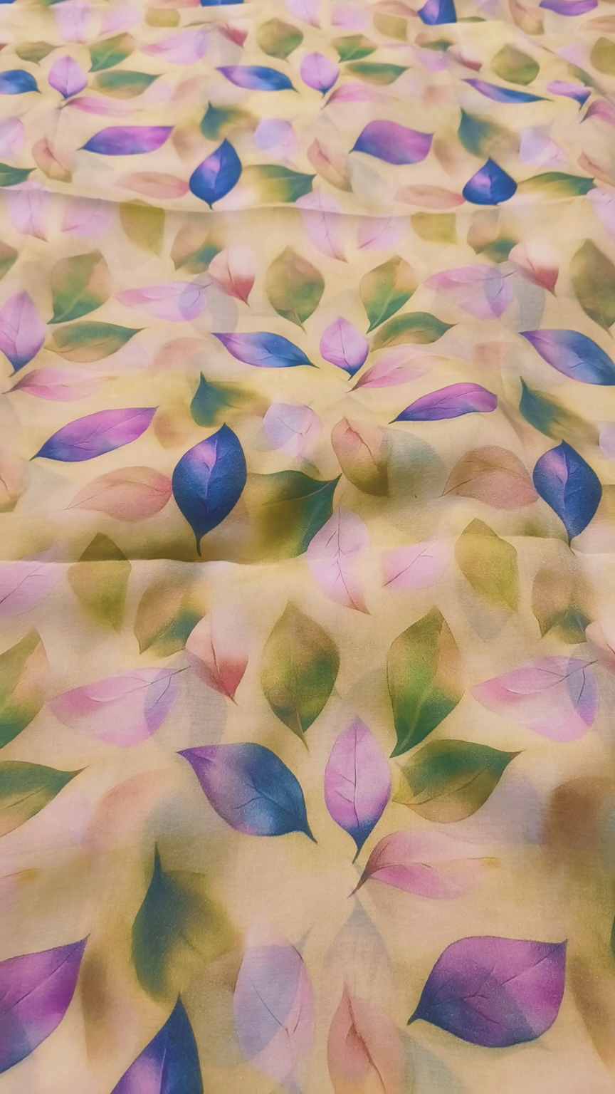 M-1214  Imported 3-D Korean Shimray summer ⛱️ Silk same print Shirt & Truzer 2pc -
