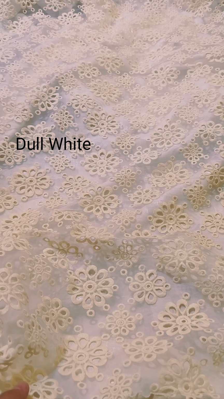 🥳 Sale Sale M-1259 . Imported Unique Shiffli Chickenkari Embroidery Jall in High quality tissue Organza stuff Shirt