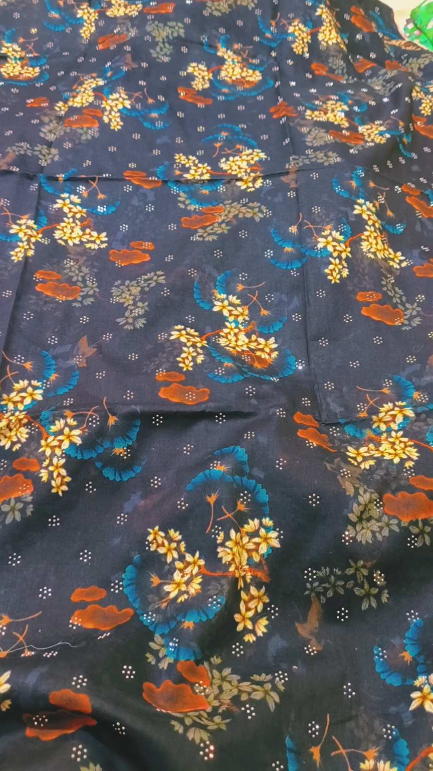 M-1251  Imported Unique Nago wali Lawn Same print Shirt & Truzer 2pc