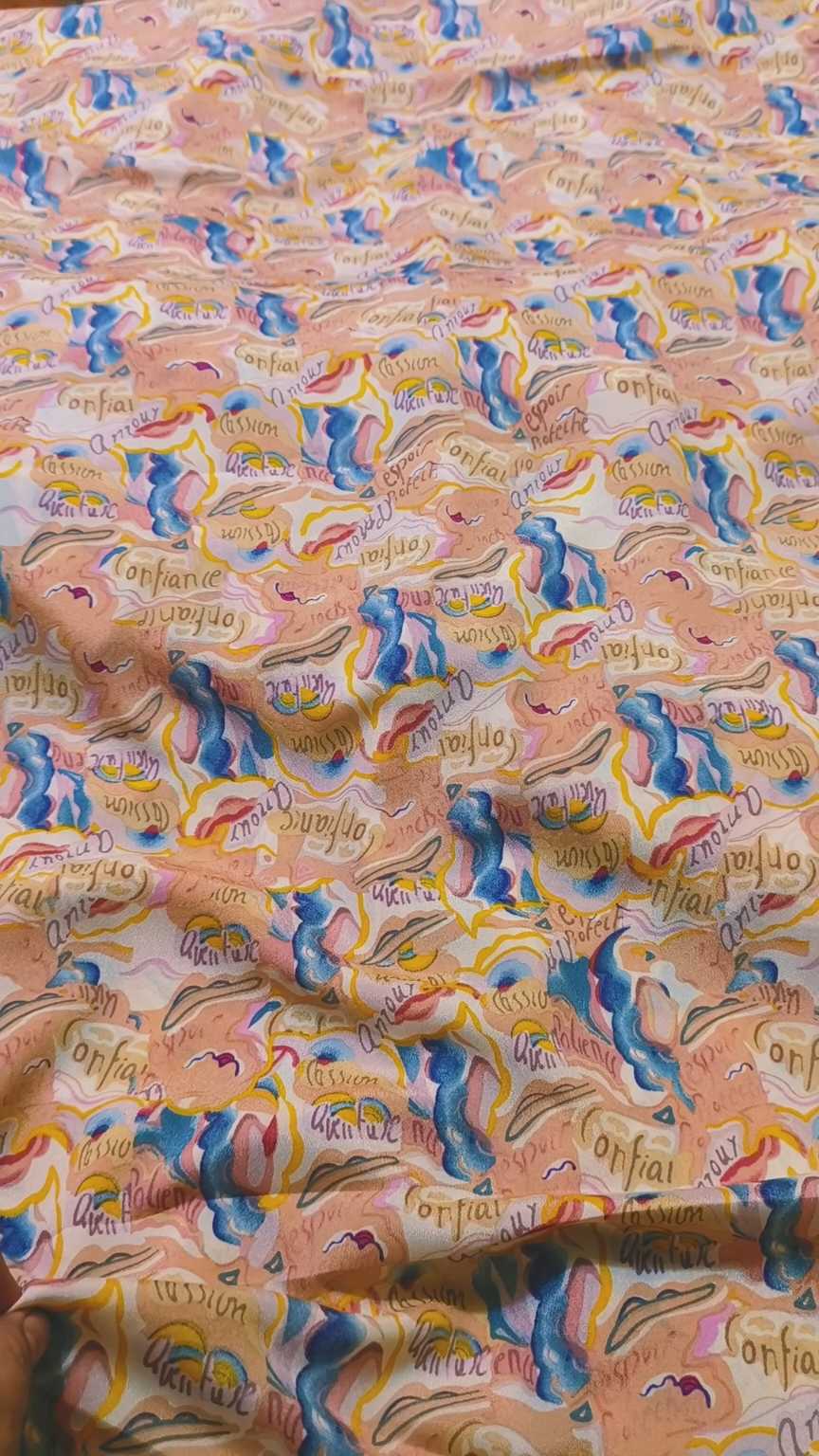 🥳 Sale Sale M-1357  Imported Digital Korean Summer ⛱️ Georgette Same print Shirt & Truzer 2pc