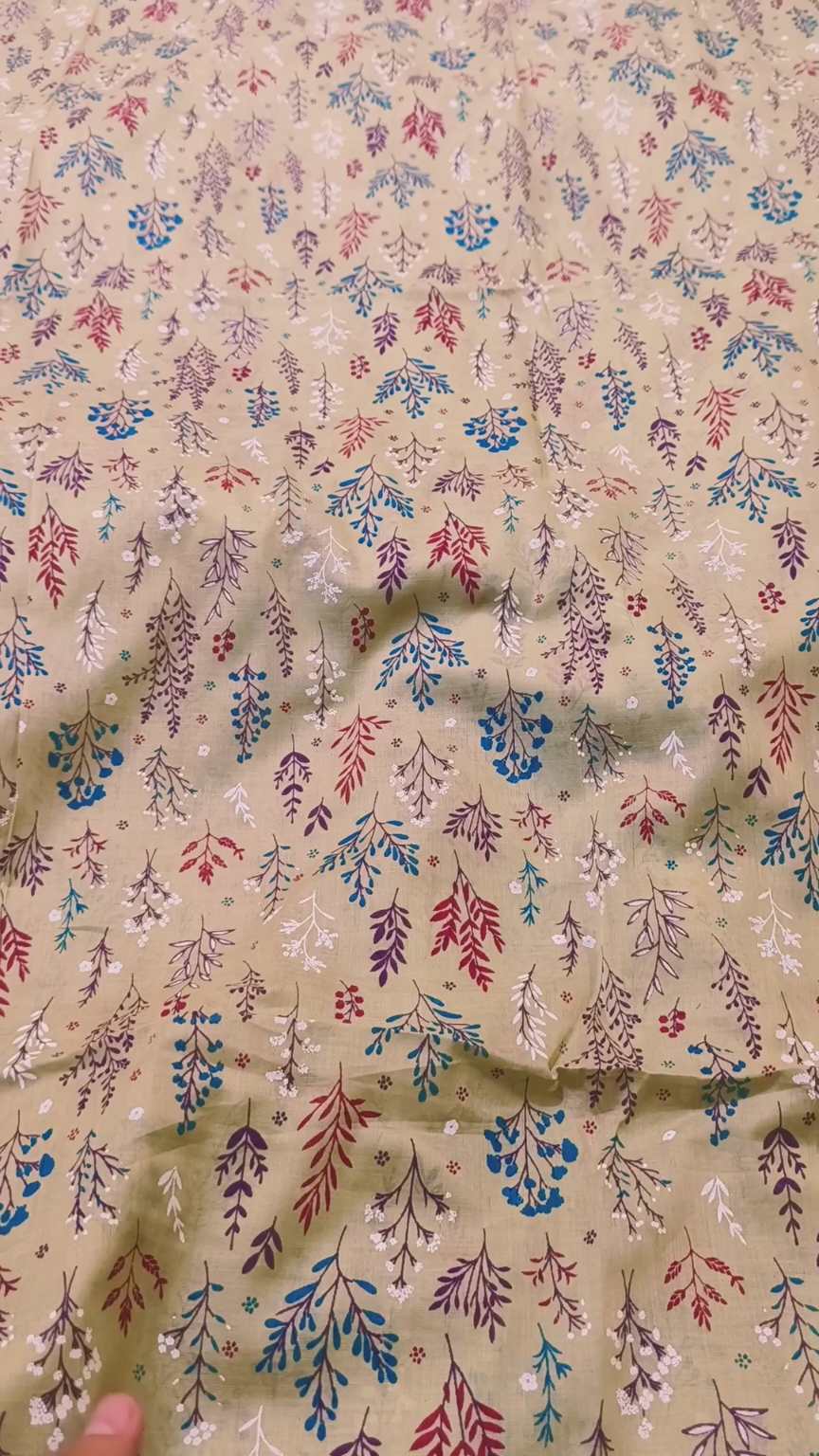 M-1329  Imported Digital Leker Paint Pure Summer ⛱️ Lawn Same print Shirt & Trulzer 2pc