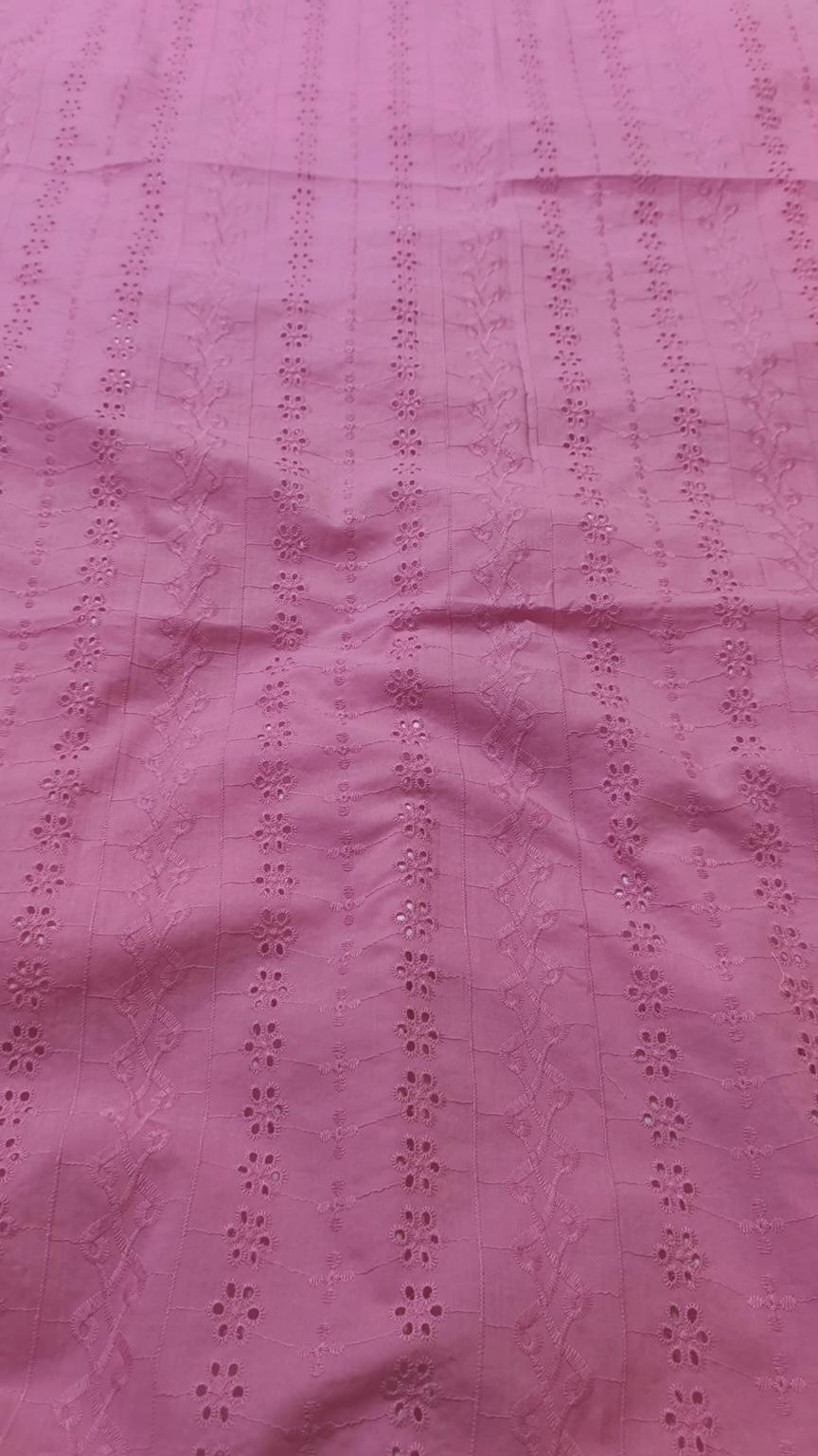 🥳 Sale Sale M-1320  Imported Shiffli Embroidery ChickenKari Pure Summer ⛱️ Lawn only Shirt -