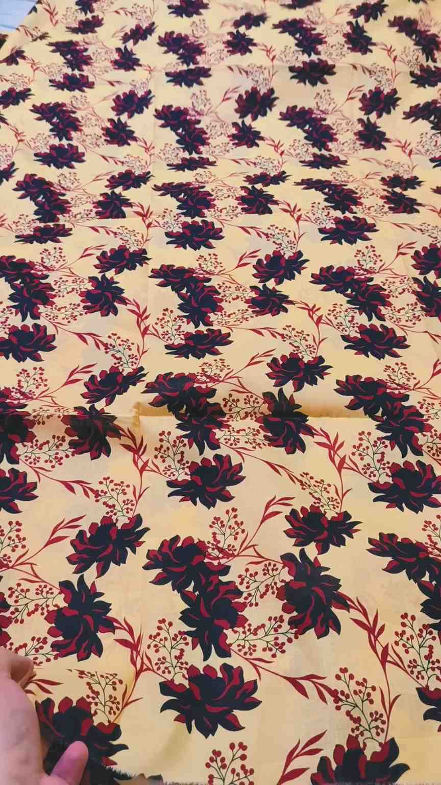 M-1422   Imported 3-D  Pure Summer ⛱️ Lawn Same print Shirt & Trzer 2pc