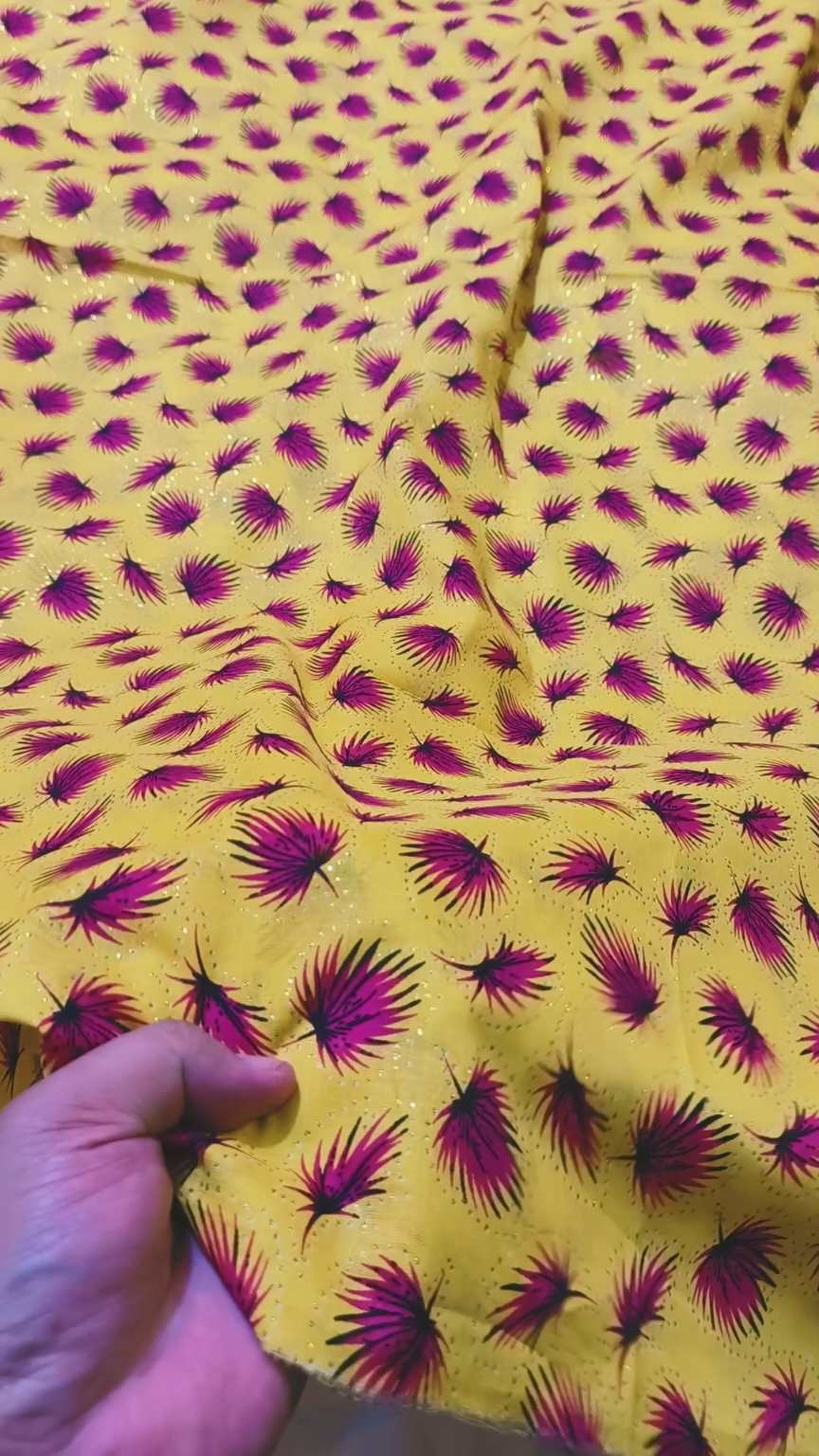 M-1409  Imported Fancy Digital Embossed Giliter Pure Summer ⛱️ Lawn Same print Shirt & Trulzer 2pc -