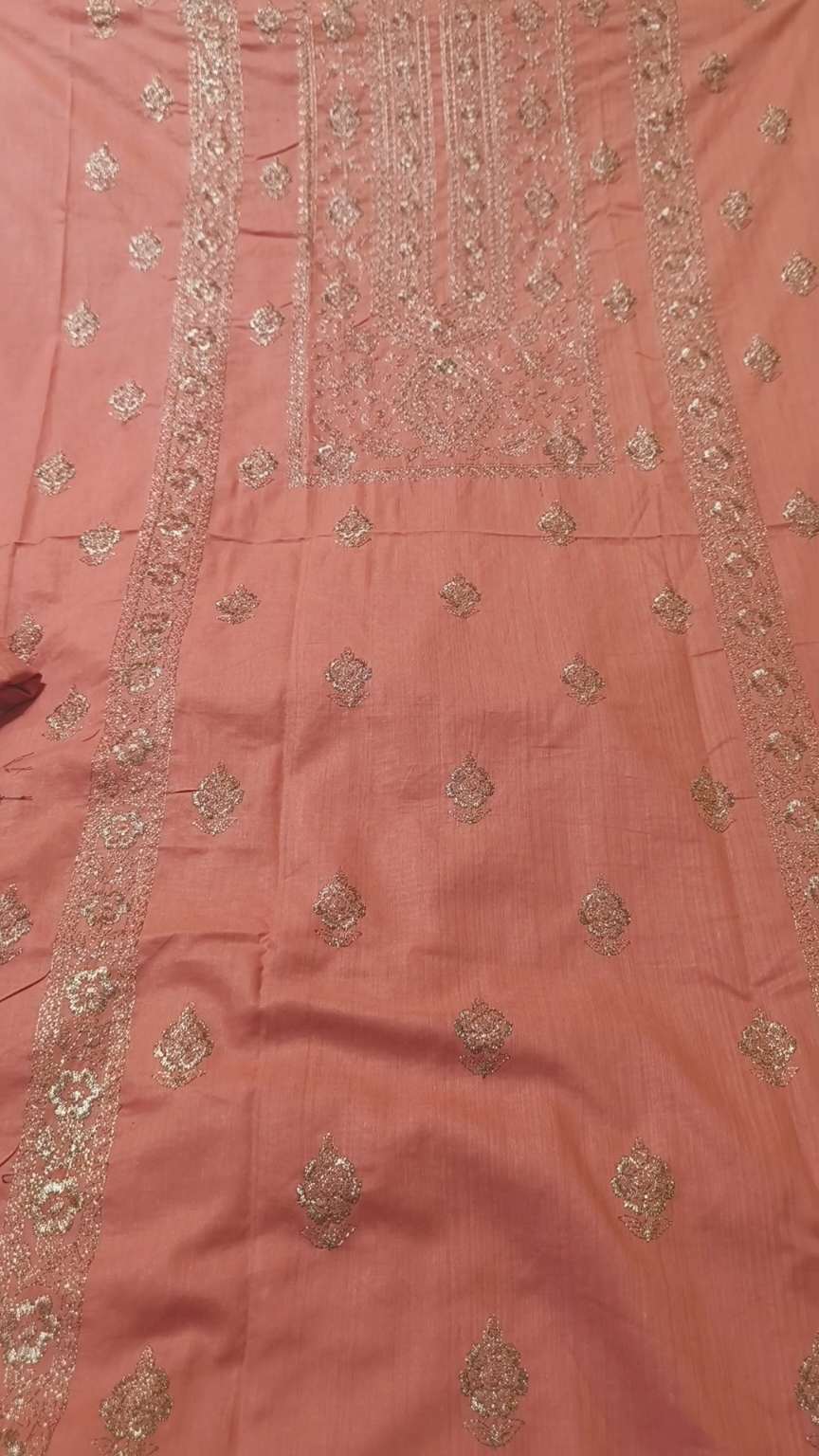 Sale Sale M-1393  Imported Breeze Style Tilla Embroidery Summer ⛱️ Soft Cotton Lawn Shirt & Truzer 2pc