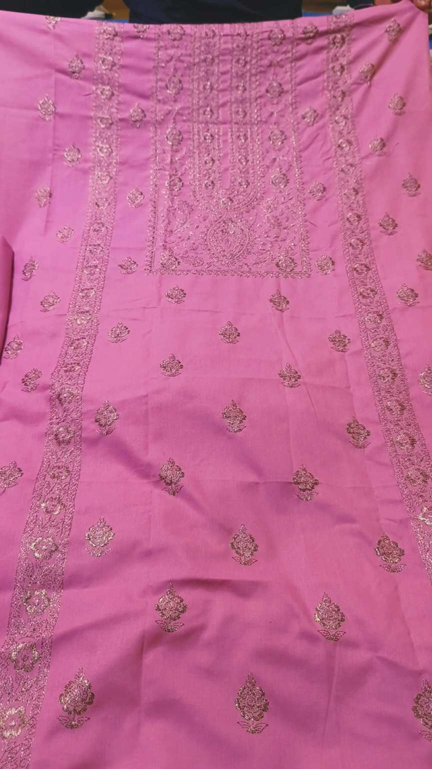 Sale Sale M-1391  Imported Breeze Style Tilla Embroidery Summer ⛱️ Soft Cotton Lawn Shirt & Truzer 2pc