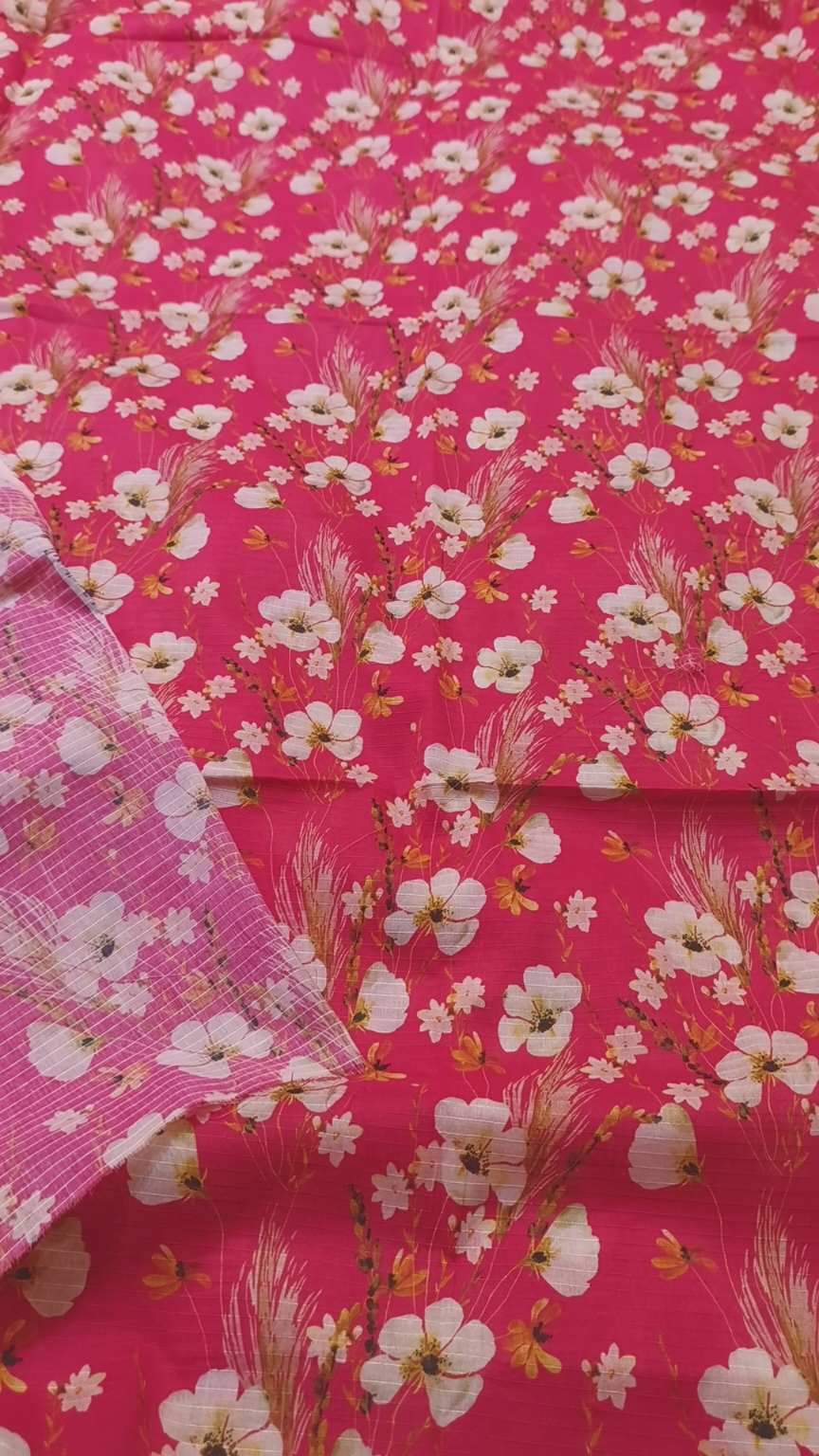 M-1447  Imported Digital 🧐 Bana Dorria Pure Summer ⛱️ Lawn Same print Shirt & Truzer 2pc