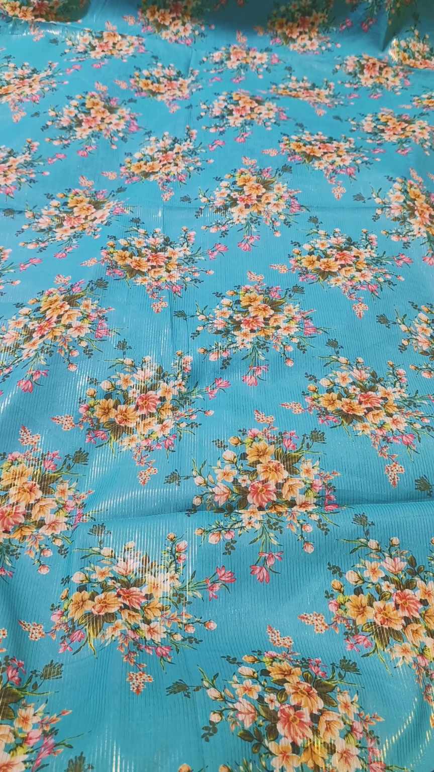 M-1436 Imported Digital Mesori Zaree Line Pure Summer ⛱️ Lawn Same print Shirt & Truzer 2pc