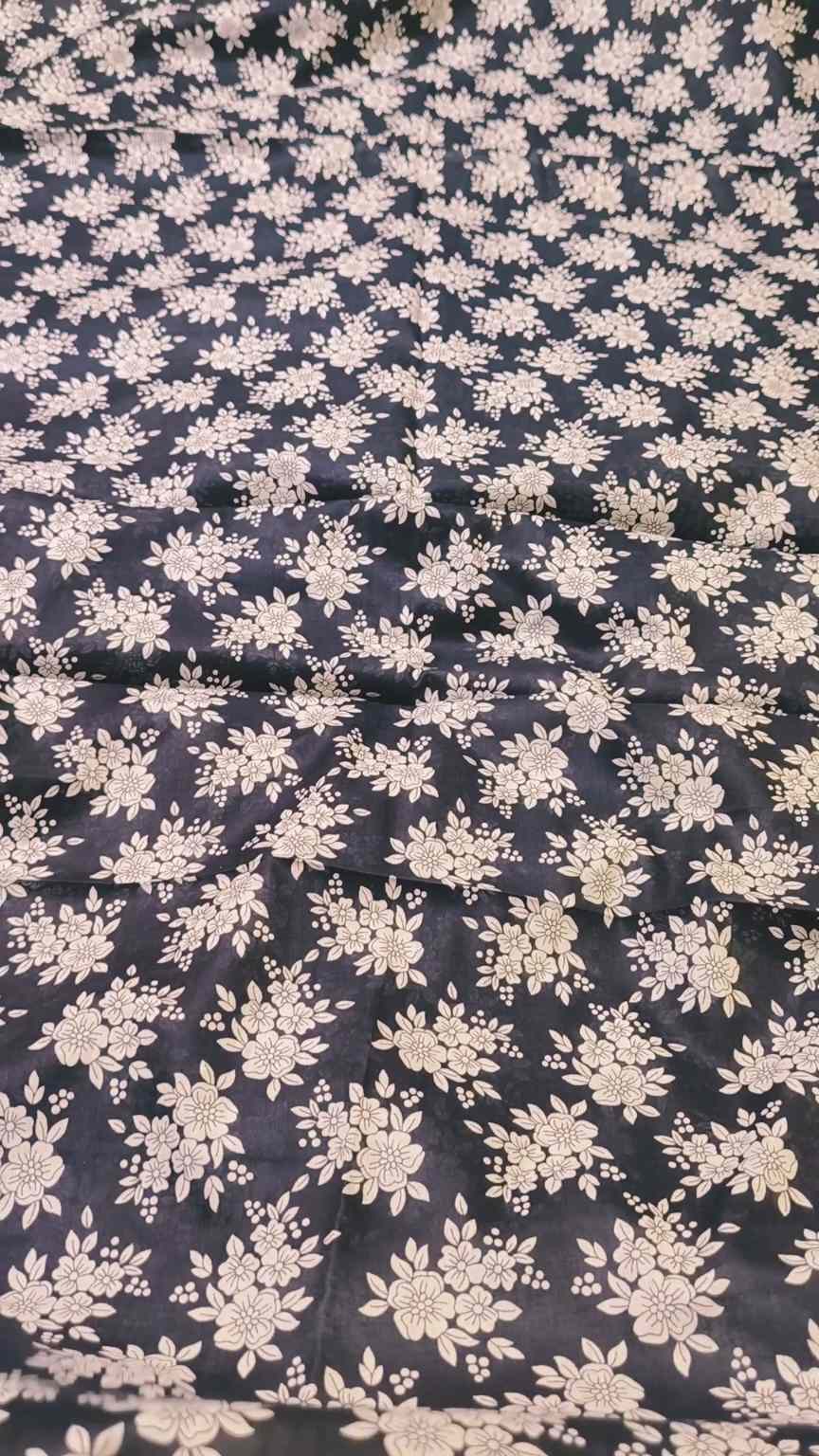 M-1486  Imported Digital (Black & White) Pure Summer ⛱️ Lawn Same print Shirt & Trzer 2pc