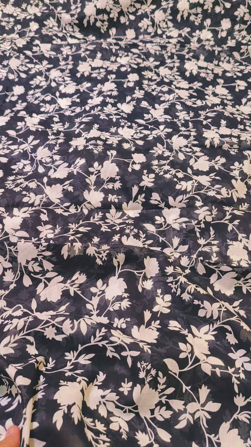 M-1481  Imported Digital (Black & White) Pure Summer ⛱️ Lawn Same print Shirt & Trzer 2pc