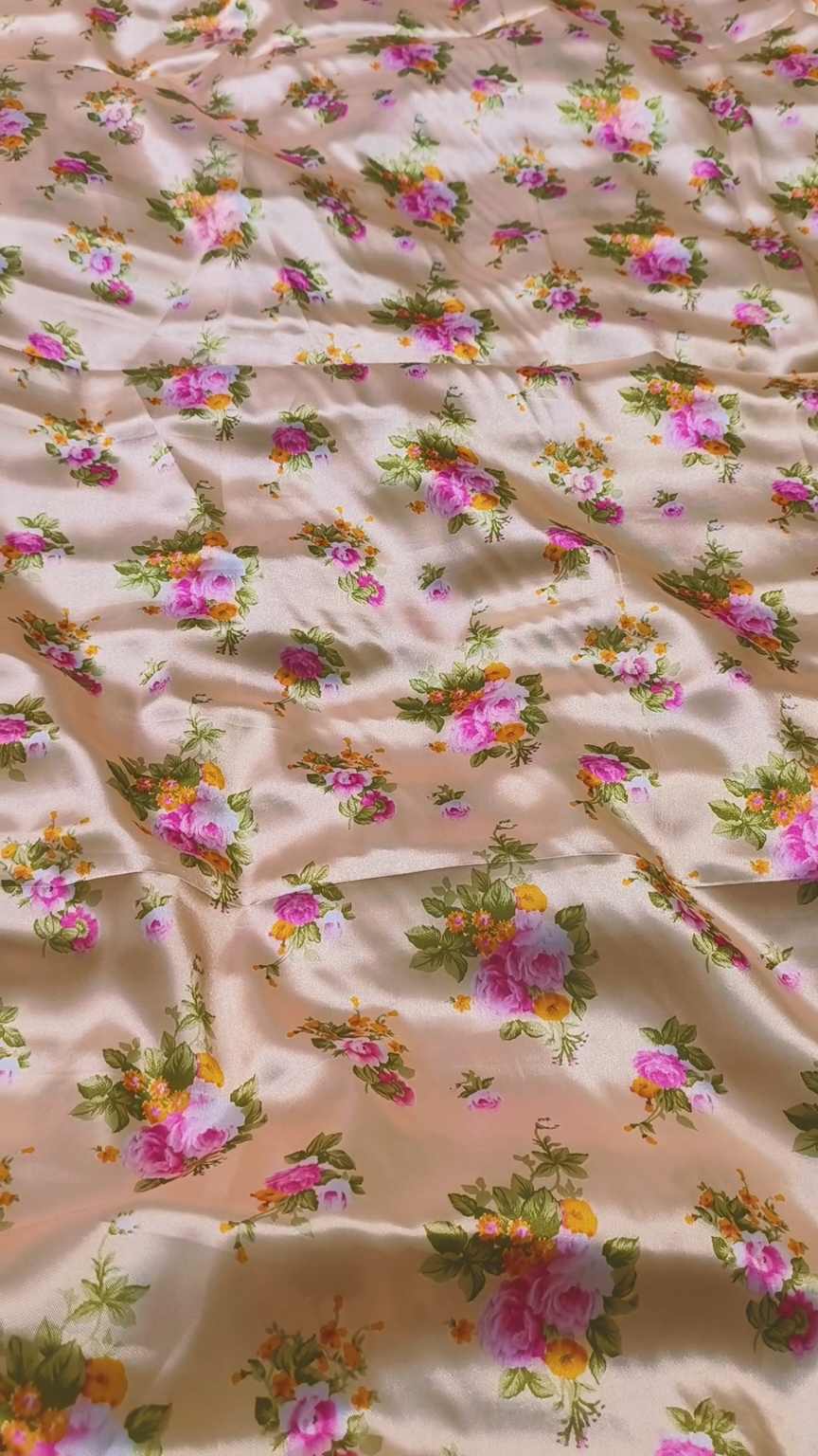 M-1645  Imported ⛱️ Summer Korean Shamoze Silk Same print Shirt & Truzer 2pc -