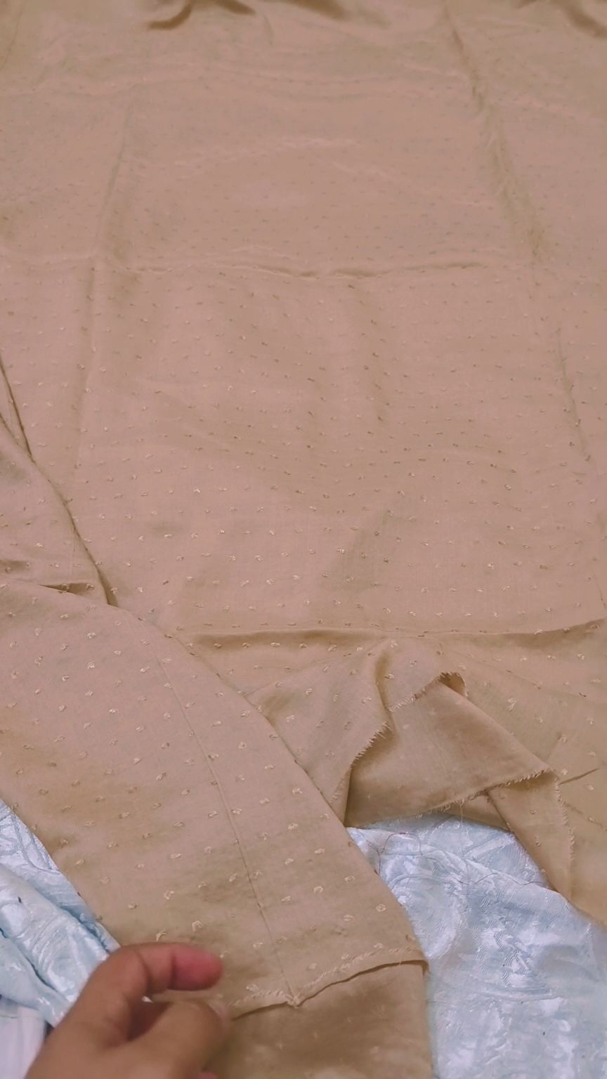 🥳 Big Sale M-967. Rs.1190. Imported Bindia jacquard Swiss Lawn Same print Shirt & Truzer 2pc