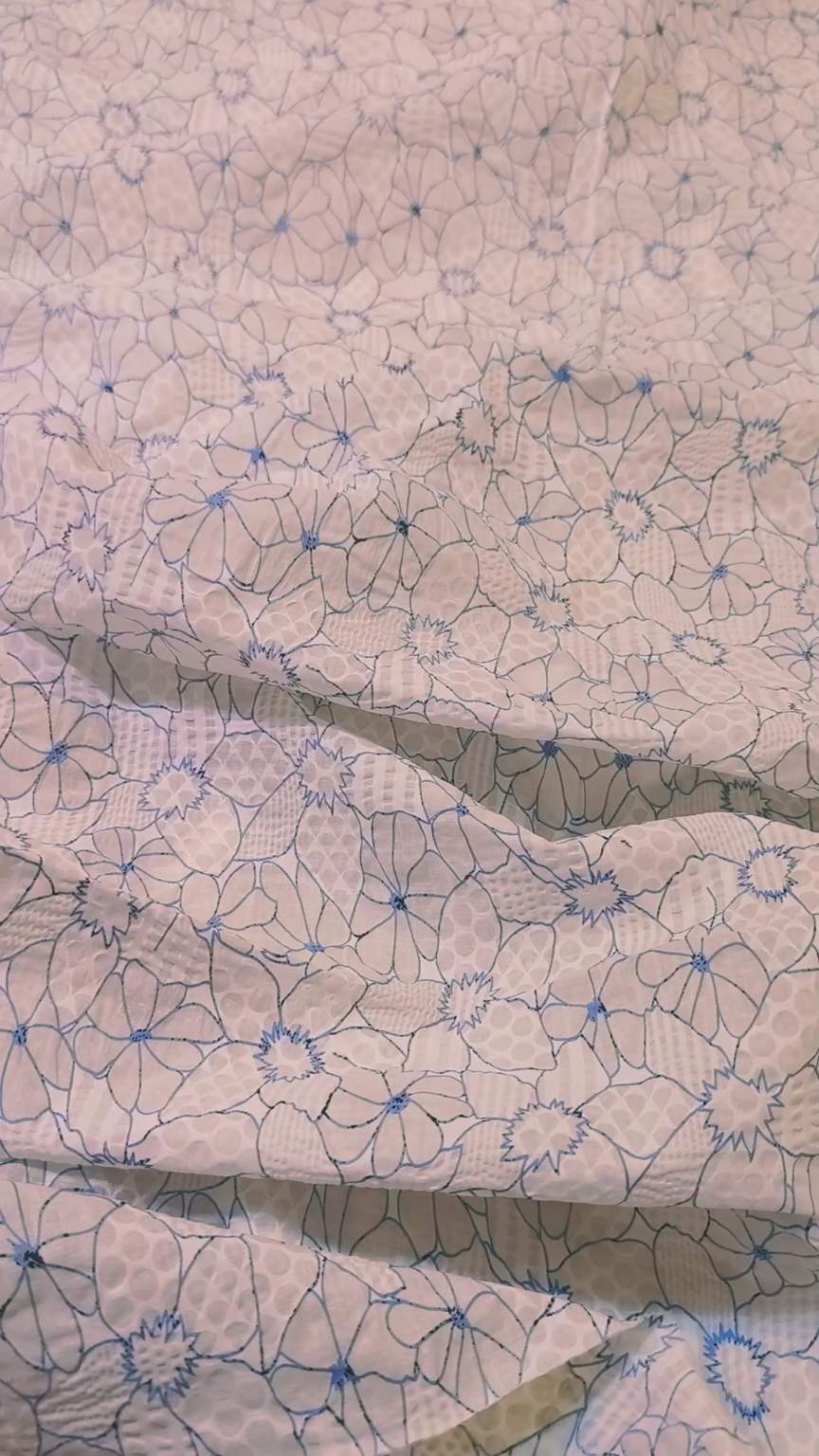 🥳 Sale Sale M-978  Rs.1350. Imported Luxury Summer Bubble Lawn Same print Shirt & Truzer 2pc