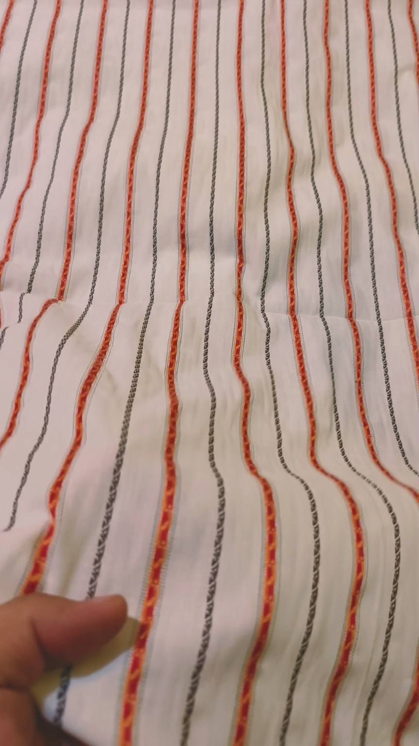 🥳 Sale Sale M-974. Rs.1350 Imported 3-D self Dorria Lawn Same Shirt & Truzer 2pc