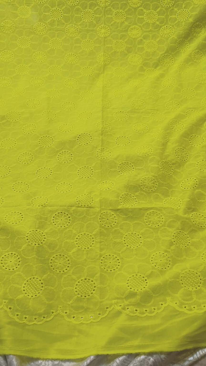 🥳 Sale Sale M-1130  Rs.1450  Imported Hi quality 3-D Shiffli ChickenKari Embroidery Pure Summer 🏝️ Lawn Shirt