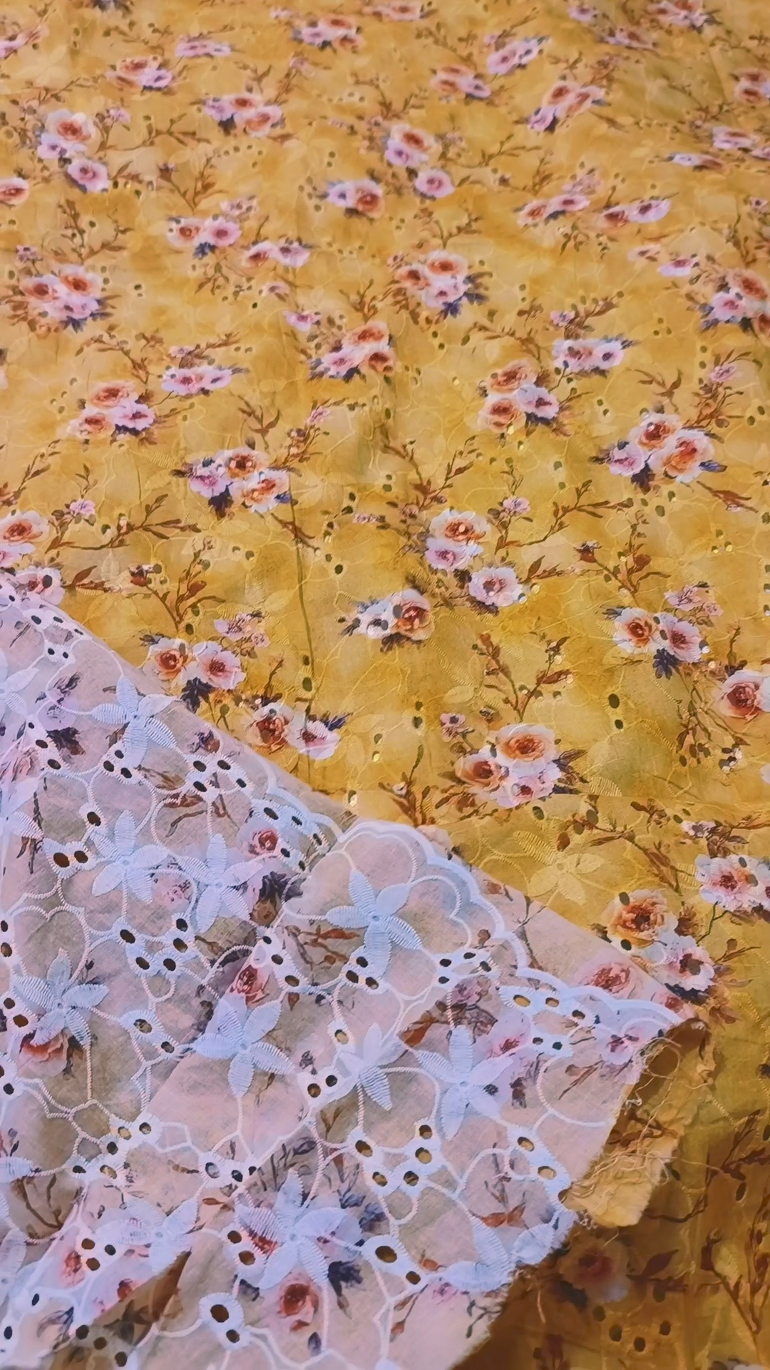 🥳 Sale Sale M-1210 Rs.1650 Imported High quality 3-D ChickenKari Embroidery in Pure Summer Lawn Shirt