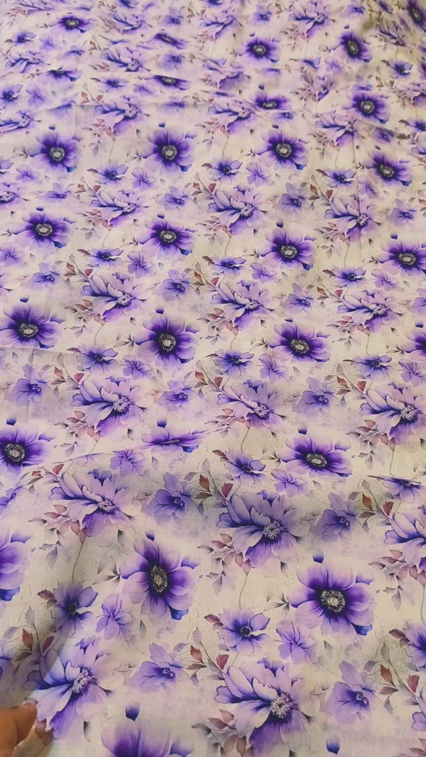 M-1855  Imported Digital Luxury Pure Summer ⛱️ Lawn Same print Shirt & Trzer 2pc