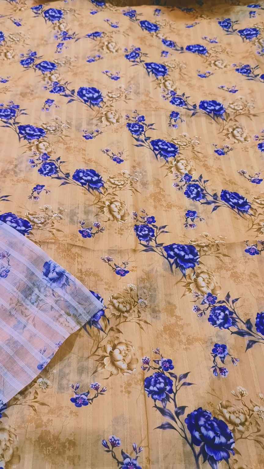 M-1927   Imported Digital 🧐 Dorria Pure Summer ⛱️ Lawn Same print Shirt & Truzer 2pc
