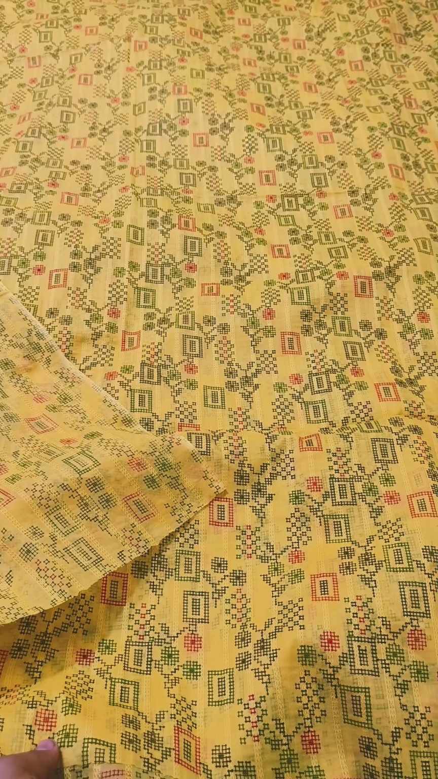 M-1920  Imported Digital 🧐 Dorria Pure Summer ⛱️ Lawn Same print Shirt & Truzer 2pc