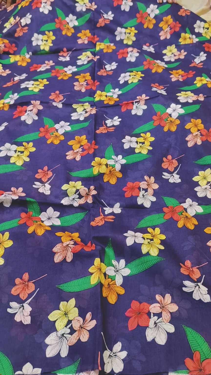 M-1974   Imported 3-D Pure Summer ⛱️ Lawn Same print Shirt & Trzer 2pc