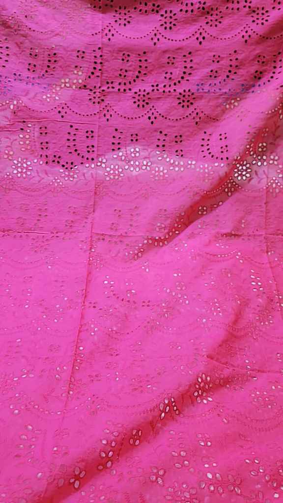 🥳 Sale Sale M-1990  Imported Shiffli Embroidery ChickenKari Pure Summer ⛱️ Luxury Lawn only Shirt