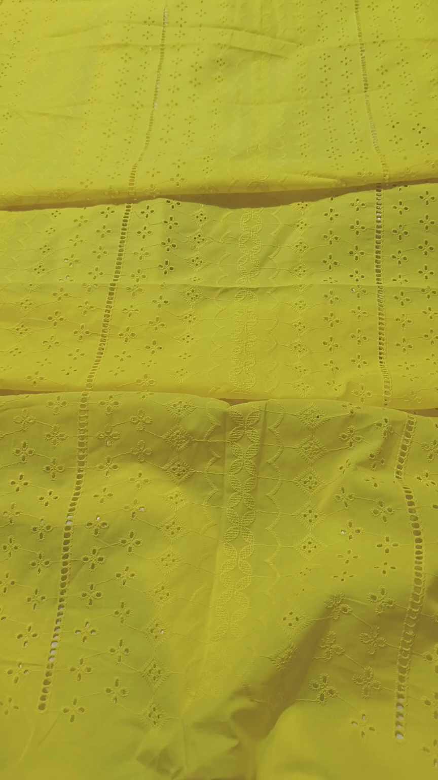 🥳 Sale Sale M-2035 Imported Shiffli Embroidery ChickenKari Pure Summer ⛱️ Luxury Lawn only Shirt