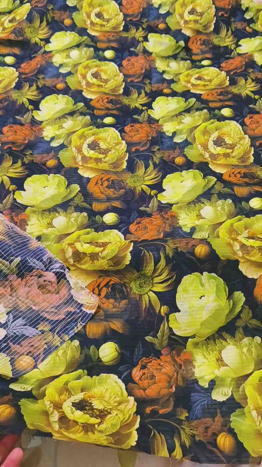 M-2088  Imported Digital 🧐 Bana Dorria Pure Summer ⛱️ Lawn Same print Shirt & Truzer 2pc